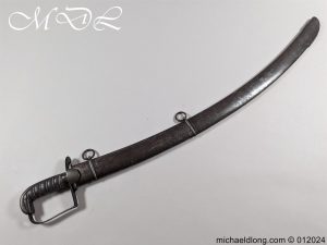 British 1796 Officers Light Cavalry Sword by RUNKEL Solingen