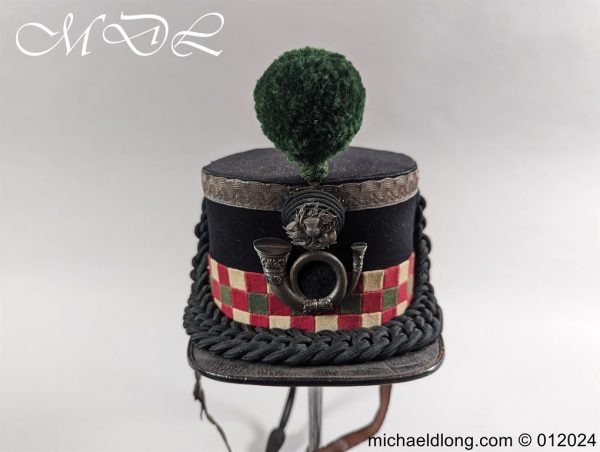 Highland Light Infantry Volunteers Field Officer’s Shako - Image 2