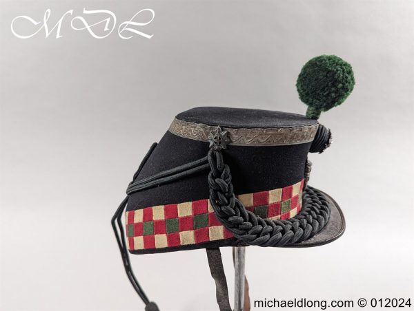 Highland Light Infantry Volunteers Field Officer’s Shako - Image 15