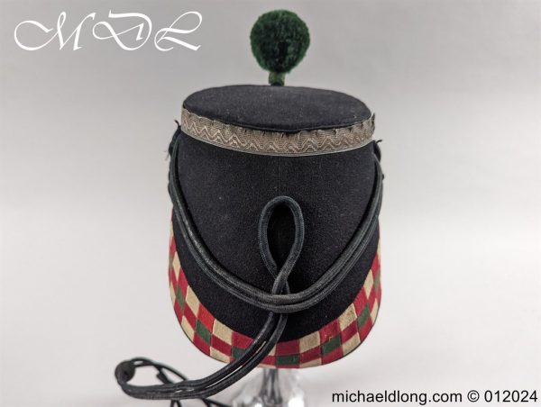 Highland Light Infantry Volunteers Field Officer’s Shako - Image 12