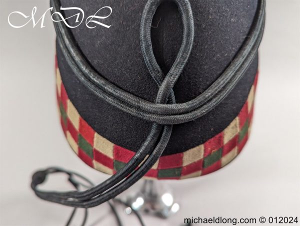 Highland Light Infantry Volunteers Field Officer’s Shako - Image 10