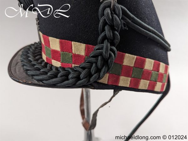 Highland Light Infantry Volunteers Field Officer’s Shako - Image 8