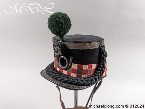 Highland Light Infantry Volunteers Field Officer’s Shako - Image 6