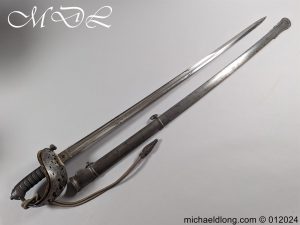 British 1821 Heavy Cavalry Sword Glasgow Imperial Yeomanry