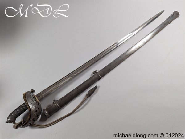 British 1821 Heavy Cavalry Sword Glasgow Imperial Yeomanry