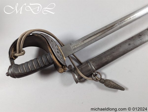 British 1821 Heavy Cavalry Sword Glasgow Imperial Yeomanry - Image 29