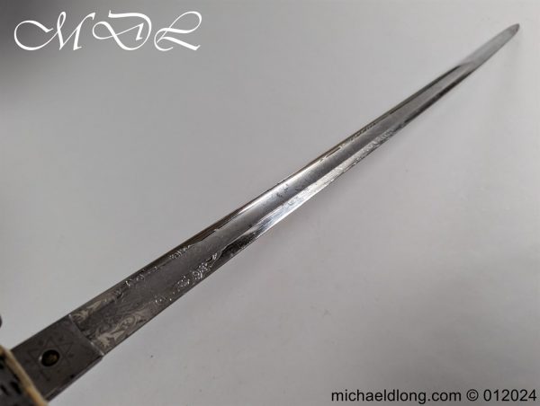 British 1821 Heavy Cavalry Sword Glasgow Imperial Yeomanry - Image 24