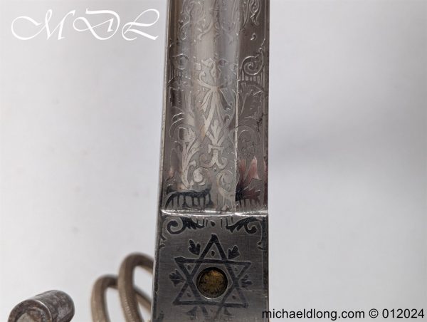 British 1821 Heavy Cavalry Sword Glasgow Imperial Yeomanry - Image 23