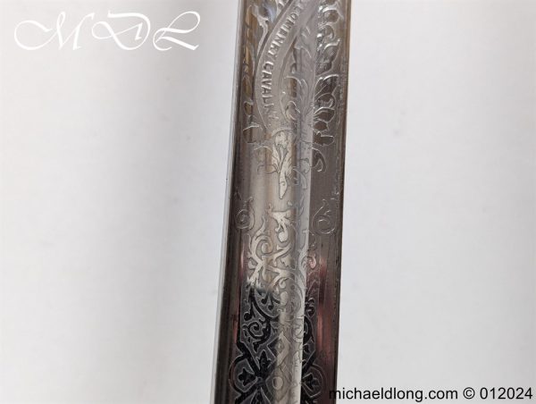 British 1821 Heavy Cavalry Sword Glasgow Imperial Yeomanry - Image 21