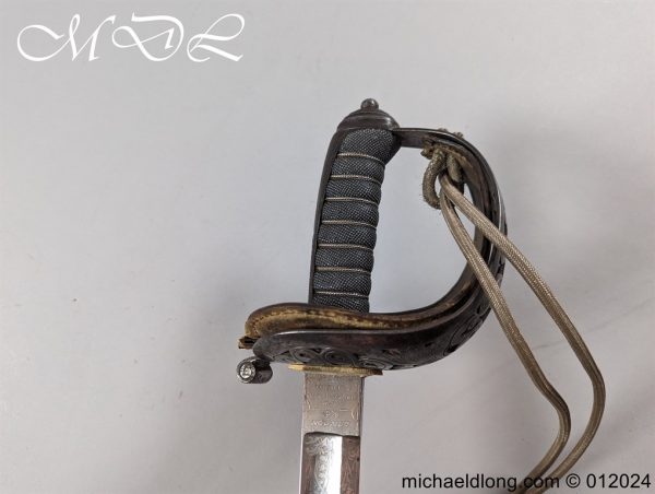 British 1821 Heavy Cavalry Sword Glasgow Imperial Yeomanry - Image 8