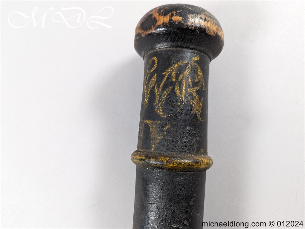 William 4th Cannon Barrel Truncheon - Image 8
