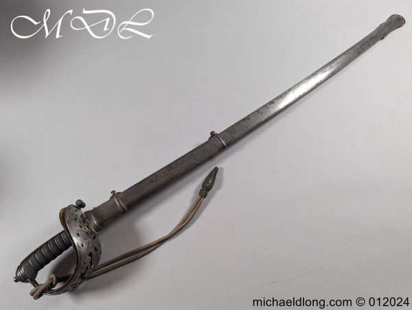 British 1821 Heavy Cavalry Sword Glasgow Imperial Yeomanry