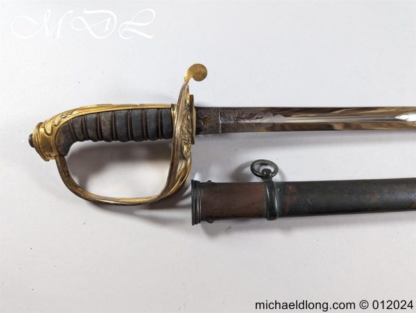 British 1845 Pattern Victorian Officers Sword - Image 2