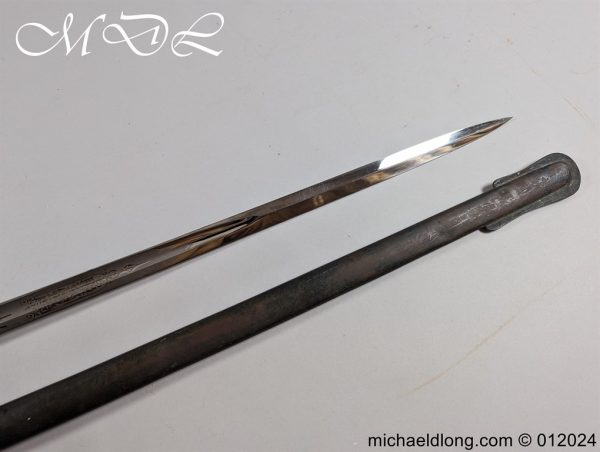 British 1845 Pattern Victorian Officers Sword - Image 30