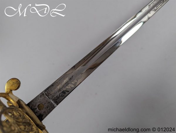 British 1845 Pattern Victorian Officers Sword - Image 19