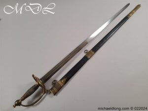 British Heavy Cavalry Officer's 1796 Pattern Dress Sword