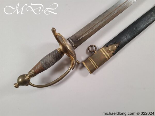 British Heavy Cavalry Officer's 1796 Pattern Dress Sword - Image 2