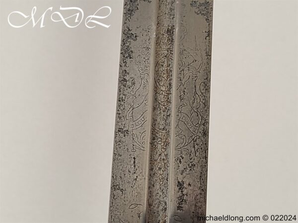 British Heavy Cavalry Officer's 1796 Pattern Dress Sword - Image 19