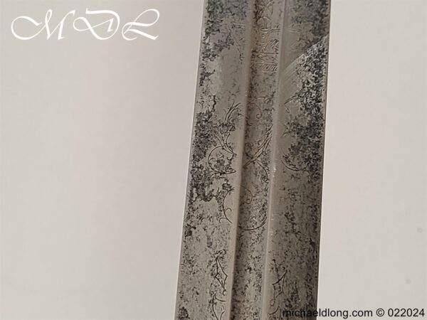 British Heavy Cavalry Officer's 1796 Pattern Dress Sword - Image 17
