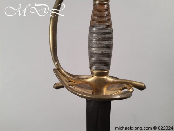 British Heavy Cavalry Officer's 1796 Pattern Dress Sword - Image 10