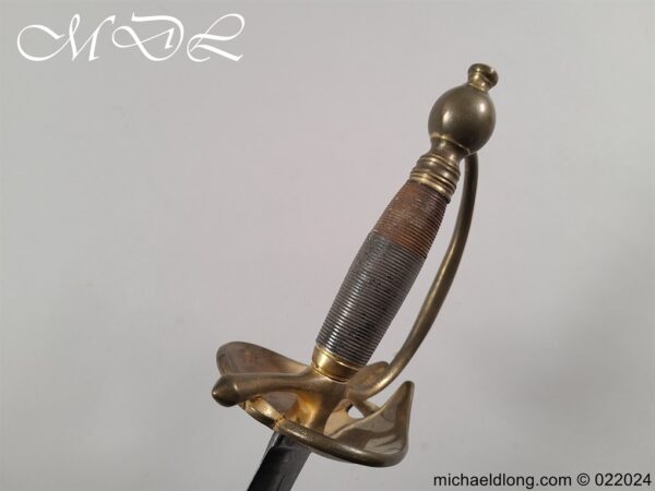 British Heavy Cavalry Officer's 1796 Pattern Dress Sword - Image 6