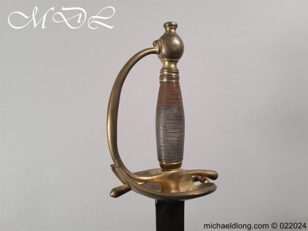 British Heavy Cavalry Officer's 1796 Pattern Dress Sword - Image 4
