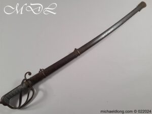 British George 4th 1821 Light Cavalry Officers Sword