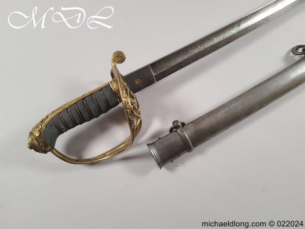 Norfolk Regiment Of Militia Presentation Officers Sword - Image 2