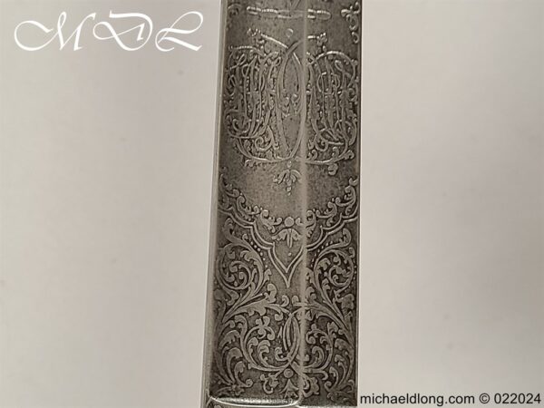 Norfolk Regiment Of Militia Presentation Officers Sword - Image 30