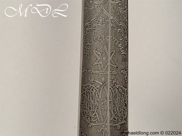 Norfolk Regiment Of Militia Presentation Officers Sword - Image 29