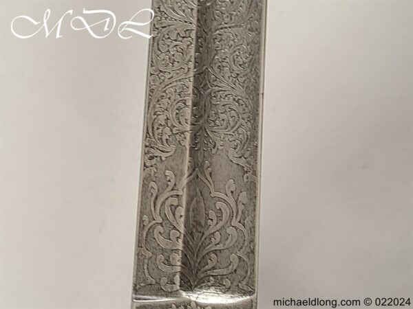 Norfolk Regiment Of Militia Presentation Officers Sword - Image 24