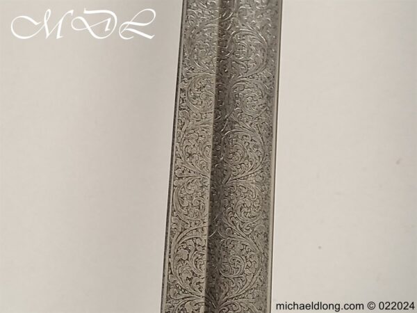 Norfolk Regiment Of Militia Presentation Officers Sword - Image 23