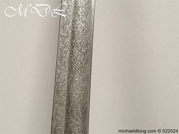 Norfolk Regiment Of Militia Presentation Officers Sword - Image 21