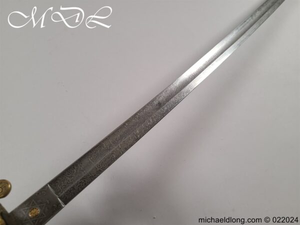 Norfolk Regiment Of Militia Presentation Officers Sword - Image 20