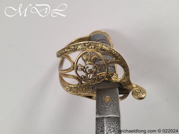 Norfolk Regiment Of Militia Presentation Officers Sword - Image 14