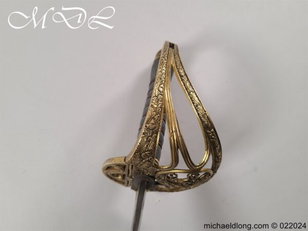 Norfolk Regiment Of Militia Presentation Officers Sword - Image 11
