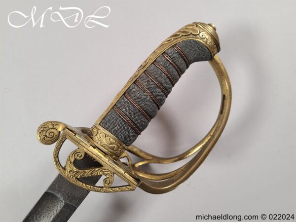 Norfolk Regiment Of Militia Presentation Officers Sword - Image 8