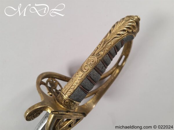 Norfolk Regiment Of Militia Presentation Officers Sword - Image 7