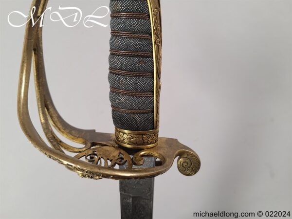 Norfolk Regiment Of Militia Presentation Officers Sword - Image 5