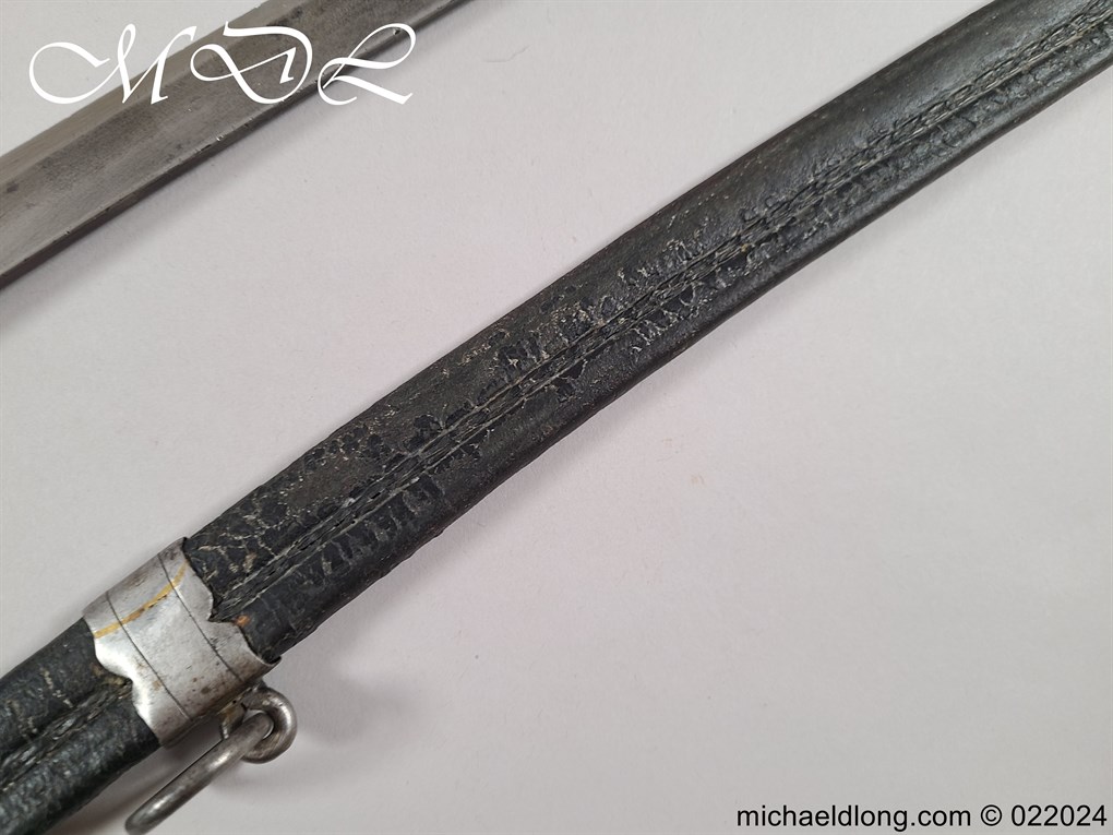 German Infantry Officers Blue and Gilt Sword - Image 20