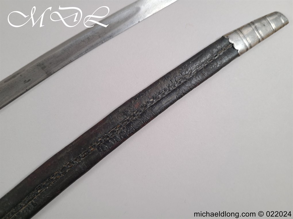 German Infantry Officers Blue and Gilt Sword - Image 19