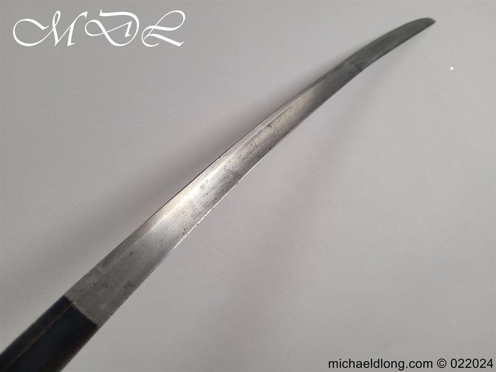 German Infantry Officers Blue and Gilt Sword - Image 10