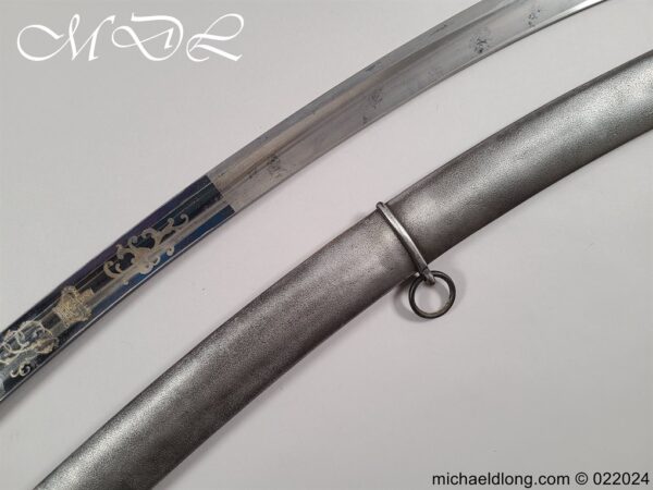 British 1796 Blue and Gilt Light Officers Cavalry Sword - Image 23