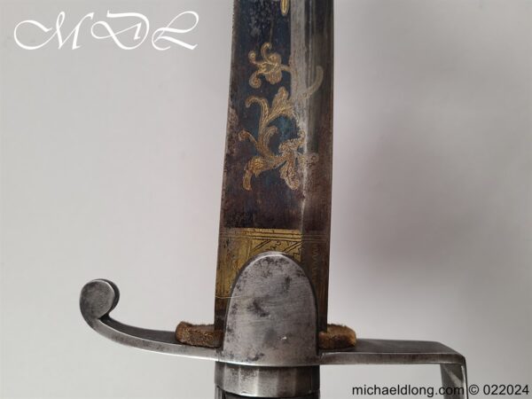 British 1796 Blue and Gilt Light Officers Cavalry Sword - Image 18
