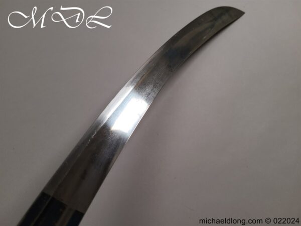 British 1796 Blue and Gilt Light Officers Cavalry Sword - Image 10