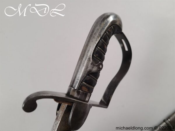 British 1796 Blue and Gilt Light Officers Cavalry Sword - Image 8