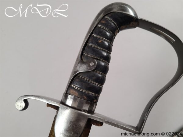 British 1796 Blue and Gilt Light Officers Cavalry Sword - Image 7