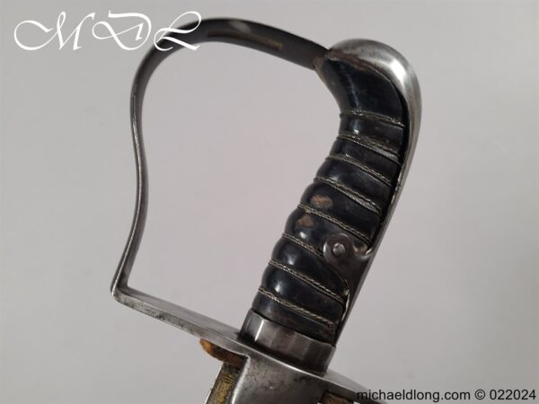 British 1796 Blue and Gilt Light Officers Cavalry Sword - Image 6