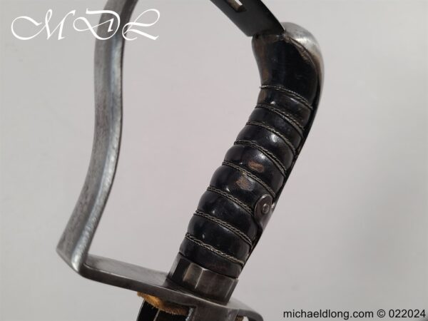 British 1796 Blue and Gilt Light Officers Cavalry Sword - Image 5