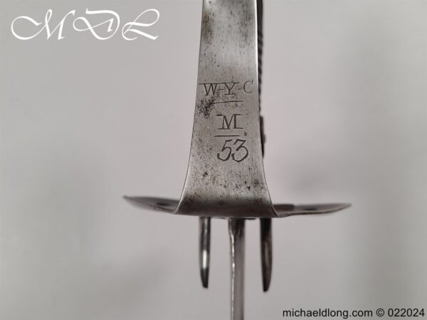 British 1796 WYC Heavy Cavalry Troopers Sword - Image 13